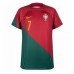 Günstige Portugal Cristiano Ronaldo #7 Heim Fussballtrikot WM 2022 Kurzarm